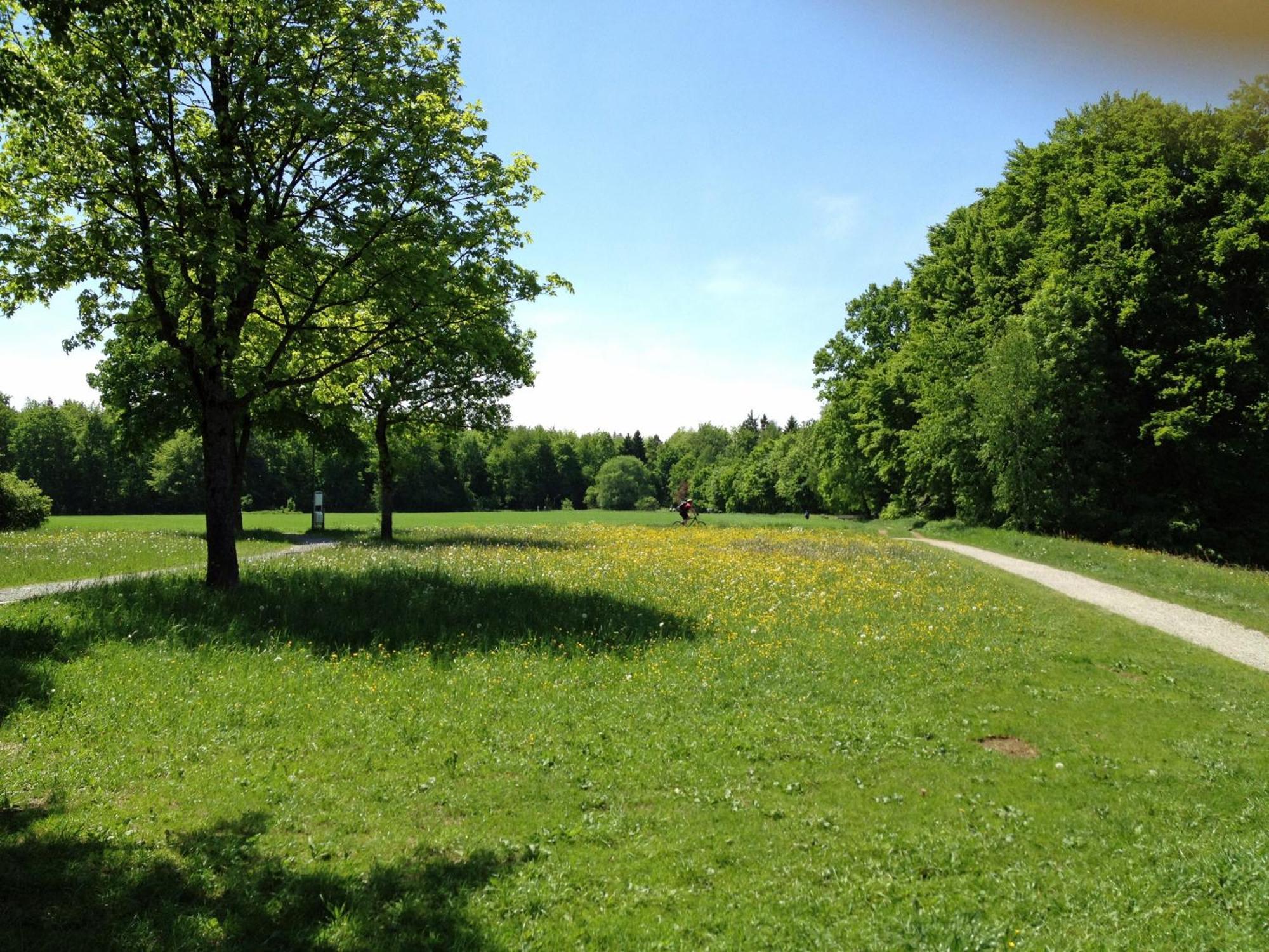 Appartamento An Den Isarauen Grünwald Esterno foto